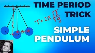 Time Period Trick Simple Pendulum | Trick To Solve Q's On Time Period Of Simple Pendulum