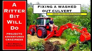 KUBOTA BACKHOE CULVERT FIX (L3940 and BH92)