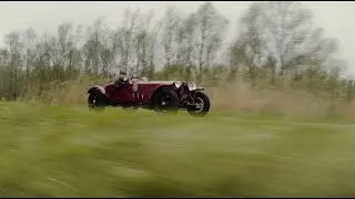 Alfa Romeo 6c 1750 Testa Fissa in action