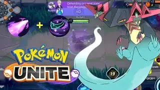 Pokemon Unite Mobile | Dragapult (Dragon Breath + Phantom Force) Gameplay