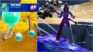 ЗАДАНИЯ FORTNITE &laquo;В ПУТИ К ДИКИМ ДЕРЕВНЯМ&raquo; (НЕДЕЛЯ 4)! Руководство по опыту в локациях испытаний &mdash; кинетическая руда и небесные медузы!