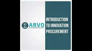 Introduction to innovation procurement