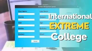 Student Management System Website In PHP |Full Stack Final Project|