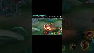 leasson learned bro - 🤝🤣 #mlbb #mobilelegends #ml #ingame