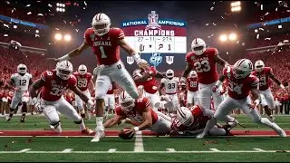 Indiana Goes Undefeated! Hoosiers Shock Miami 27-21 to Win First National Title