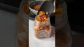 Spicy roasted nuts #food