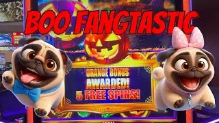 Halloween in May! Boo Bucks Fangtastic Slot Machine | Gambling Pugs