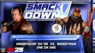 WWE 2k25 &mdash; Гробовщик '05 против Бугимена: одиночный матч на Smackdown