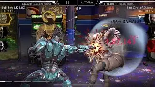 How to beat twisted tower boss battle 170 with gold team (talent tree setup) in mortal kombat mobile