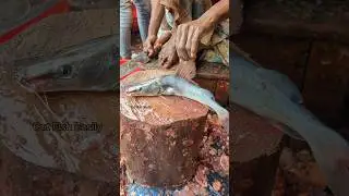 Popular Ayer Fish Cutting Technique 🫢😱 || #shorts #fishcutting_skills