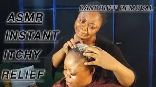 #asmr #relax ASMR Hair Crust hand Picking, Itchy Scalp, Intense Scratching for Relaxation