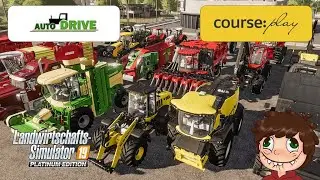 CoursePlay und Autodrive Tutorial - Hofsilo anbinden  - Farming Simulator 19 - Folge 035