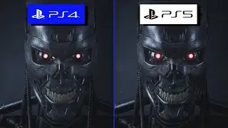 Terminator: Resistance Graphics Comparison | PS4 & PS5 - FREE PS5 Upgrade