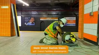 State Street Station Stairs Repairs with Lawrence Hittinger - Orange Line 30-Day Diversion