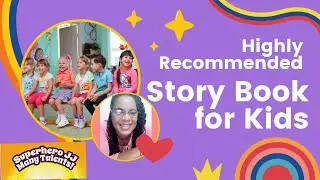 Kids Story| English |Storytime | Superhero JJ many Talents |Book Review