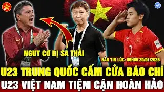 💖U23 VIỆT NAM ĐƯỢC ĐÁNH GIÁ CỰC CAO, TRUNG QUỐC LO SỢ BỊ TRỌNG TÀI XỬ ÉP, U23 TQ CẤM CỬA BÁO CHÍ