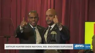 Arthur Hunter Drops Out, Endorses Royce Duplessis for New Orleans Mayor
