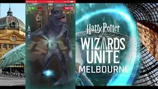 Wizards unite Community day Melbourne. Dark chamber 5, 5 wizard battle.