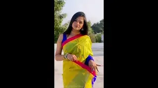 Krithika Mohan in saree reels