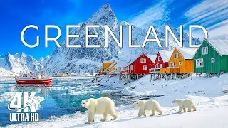 Greenland Winter 4K | Frozen Fjords, Endless Ice & Arctic Silence – 4K Video