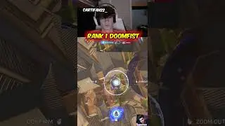 Rank 1 Doomfist Is So Smooth #overwatch2