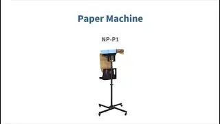 Paper Void Fill Packaging Machine NP-P1 l Paper Void Fill Cushioning Dispenser l Packaging Supplier