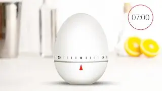 Egg Timer 7 Minutes 🐔 with chicken squawk alert