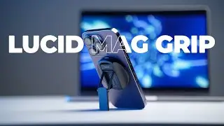 Lucid Mag Grip | 15W MagSafe Wireless Charger + Phone stand Function