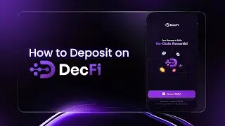 💰 Как внести средства на DecFi (пошаговая инструкция)