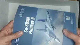 SU-30SM  от фирмы KITTY HAWK 1:48 масштаб ,современная Российская авиация. Смотрим полный обзор.