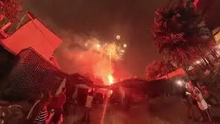 Fireworks New Year 2026 nsta360 x5