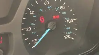 Ford Transit - Parking brake on/off