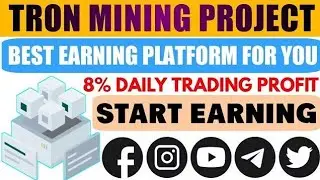 Make money online | 6000 Trx Bonus Reward Best earning PlateForm Join now