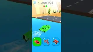 Shape-Shifting 2 GAMEPLAY Level No #904 Walkthrough - New Update Car Racing #Shorts #ShapeShifting