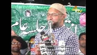 Asaduddin Owaisi Addressing Public Meeting at Old Malakpet