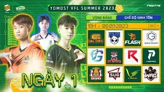 [YOMOST VFL SUMMER 2023] NG&Agrave;Y 1 | P ESPORTS KHỞI ĐỘNG ẴM TRỌN MỌI VỊ TR&Iacute; CAO TR&Ecirc;N BẢNG XẾP HẠNG