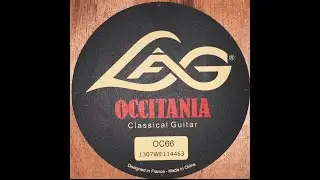 Гитара LAG OC66 - The Last Steampunk Waltz ( Ghostfire )