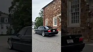 BMW E38 740LI V8 Alpina🇺🇸 #80smusic #newwave #nostalgia #automobile #flashback #driveclassics