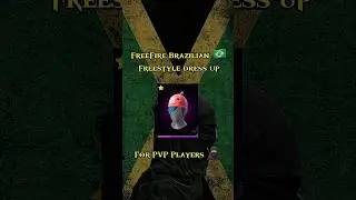 Brazilian Freestyle Dress up For Poring Head, 🥷🤚🏻 #freefire #brazilianplayer #freestyle
