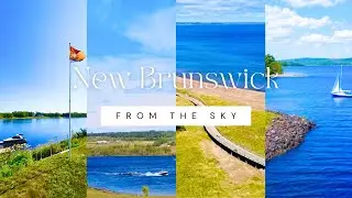 New Brunswick, Canada Relaxing Drone Footage Part 1