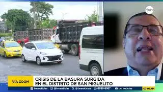 Analista político Rodrigo Noriega habla sobre la crisis de la basura en San Miguelito