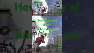 EDF 6 They Just Keep Coming! How Many Androids? #shorts