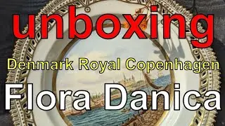 Unboxing -atique -Royal Copenhagen -Flora Danica  Kronborg#homedecor #collection #flowers #coffee