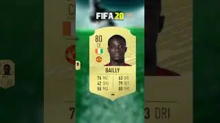 Eric Bailly FIFA 16 - FIFA 23 Evolution | #fifa23 #eafc24 #football #shorts #fifa #gaming #beşiktaş