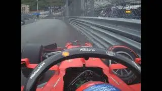 Photographer's timing on point after Leclerc's crash in Monaco 2021