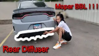 Installing New Diffuser On My Charger RT (Mopar BBL!!!)
