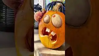 My latest Pumpkinfection! Show me yours! #pumpkincarving #spookyseason #happyhalloween