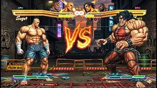 Street Fighter X Tekken | JACK X & SAGAT VS HUGO & BALROG (Hardest) - Street Fighter X Tekken