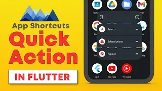 Quick Action in Flutter #khoobcoding