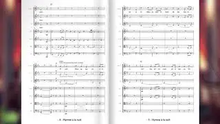 Hymne à la nuit arranged for SSA and String quartet
